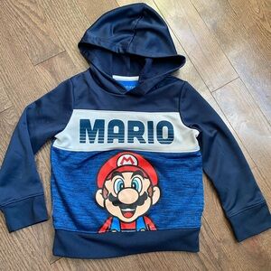 Super Mario Jumping Beans Hoodie kids size 4